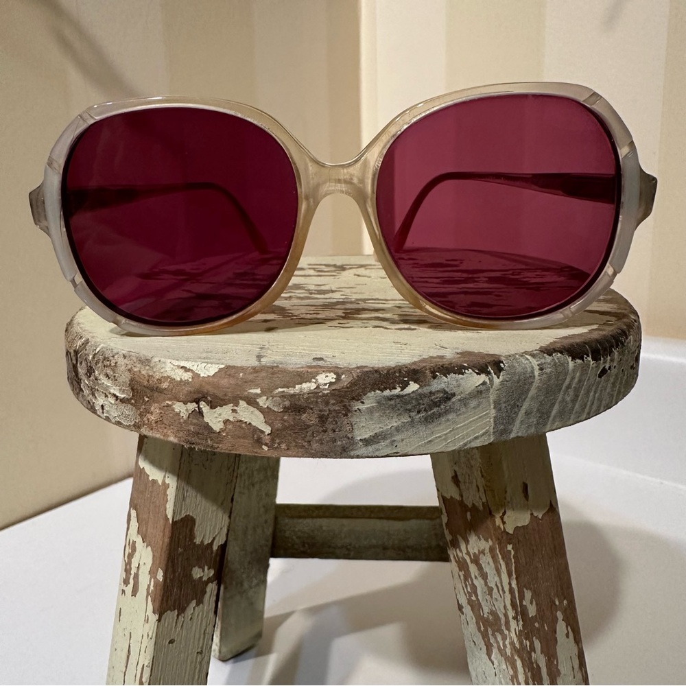 Vintage Mother of Pearl Prescription Sunglasses